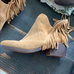 Tassel booties